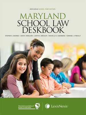 cover image of Maryland School Law Deskbook